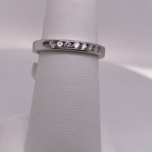 14K White Gold Anniversary Band #20