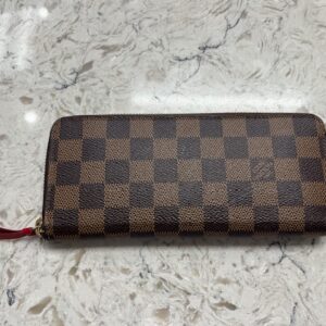 Louis Vuitton Damier Ebene Zippy Wallet #4107