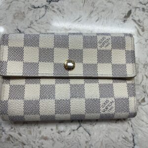 Louis Vuitton Damier Azur Alexandra Wallet #4109